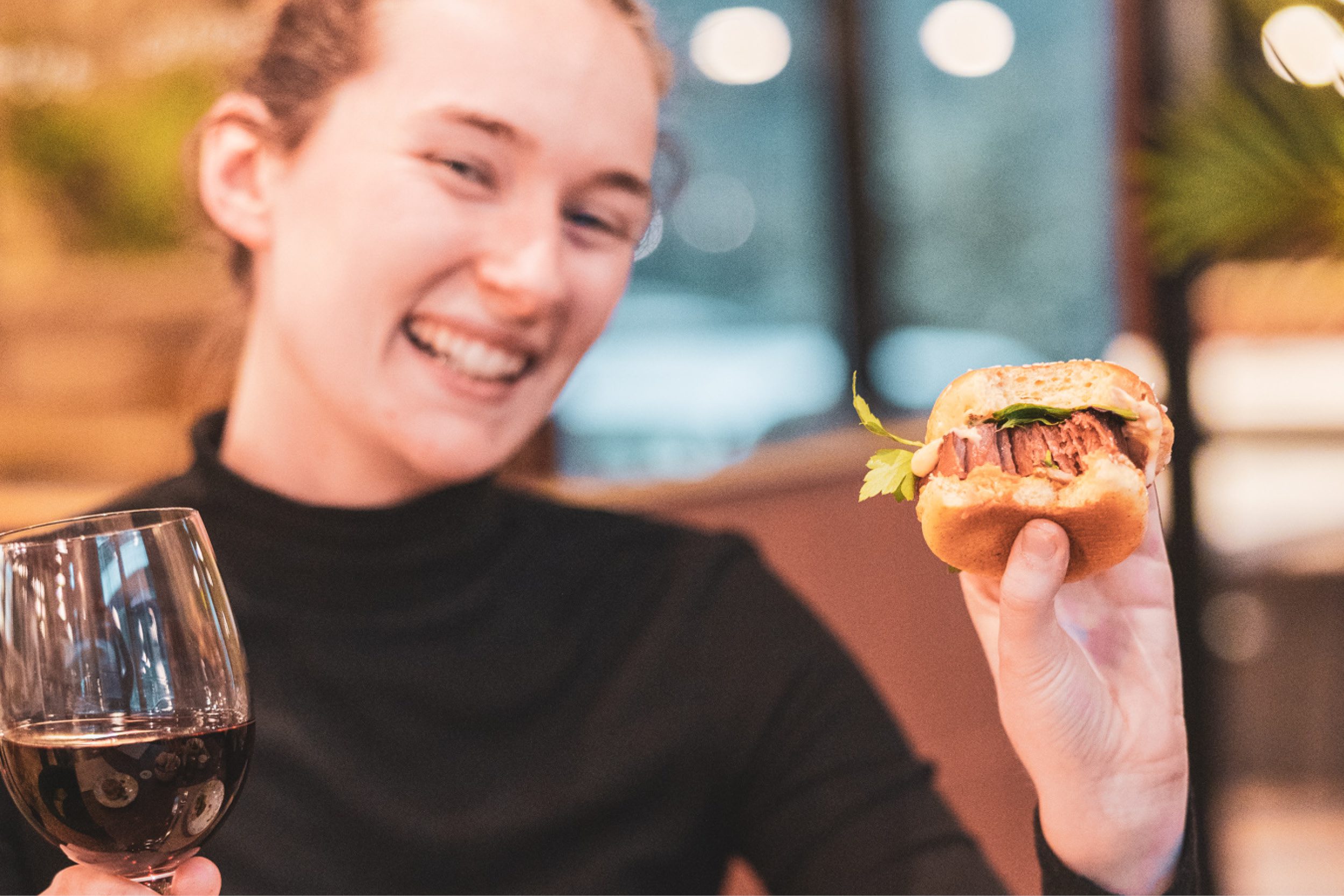 Vegan Plant based meat burger by Juicy marbles