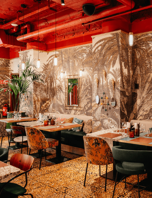 SERRA is a stylish restaurant in Brussels centre, close to Gare du Nord and Rogier